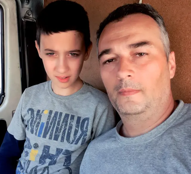 саша са сином