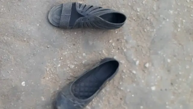 Some of di student belongings still dey road