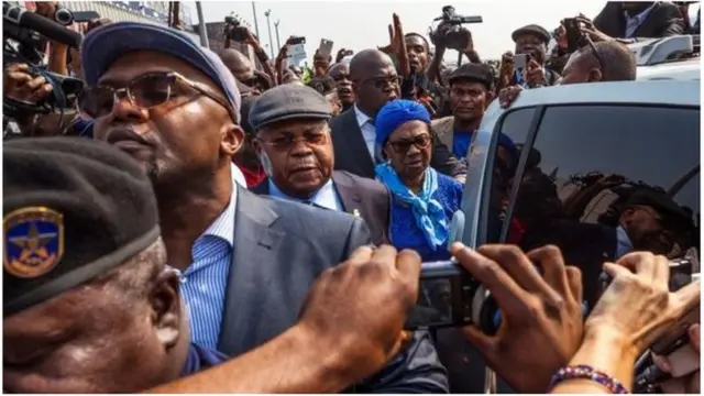 L'opposant historique de la RDC drainait du monde autour de lui.