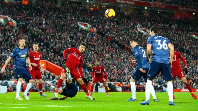 Liverpool v Man Utd at Anfield