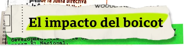 El impacto del boicot