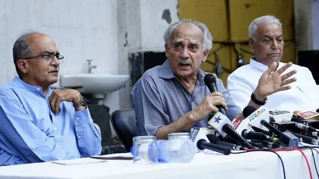 सीबीआई, प्रशांत भूषण, अरुण शौरी, यशवंत सिन्हा