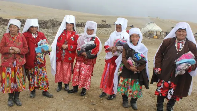 Улуу жана Кичи Памирде жашаган этникалык кыргыздар.