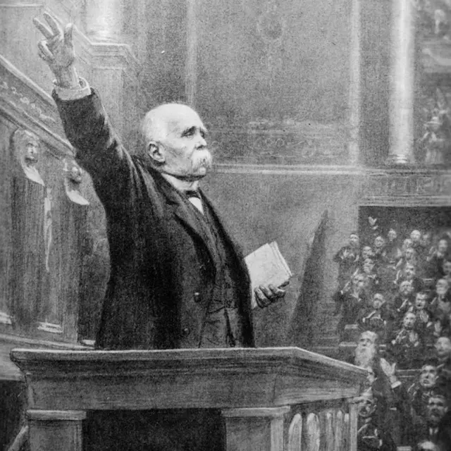 Georges Clemenceau en el Senado argentino