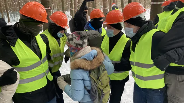 Вырубка троицкого леса
