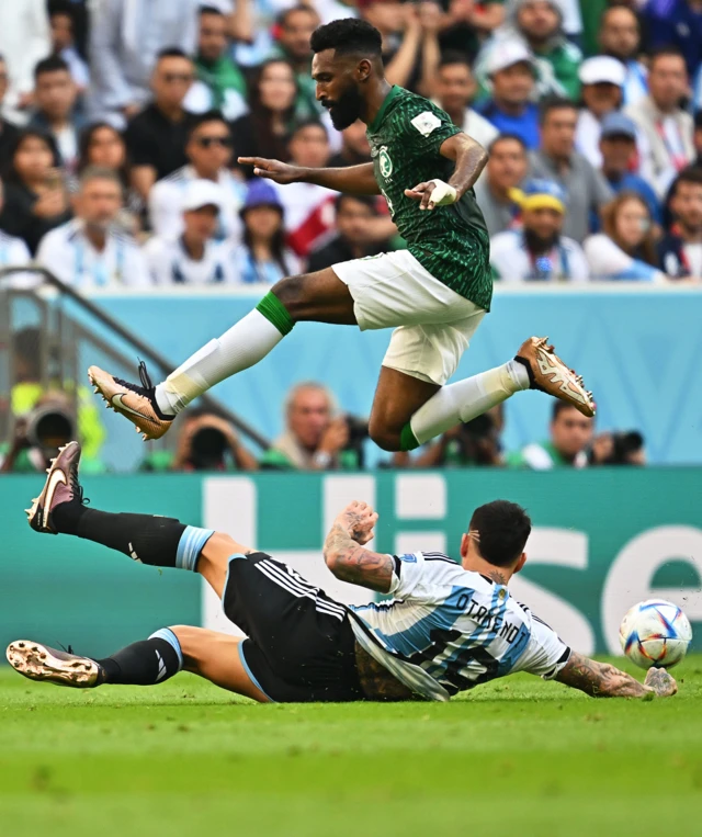 सऊदी अरब और अर्जेंटीना का मुक़ाबला