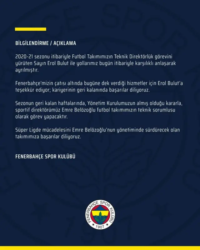 @Fenerbahce