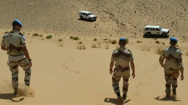 Soldados de la MINURSO