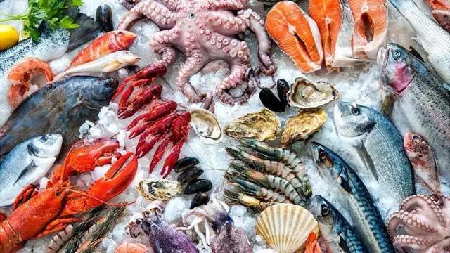 ماهی و لابستر