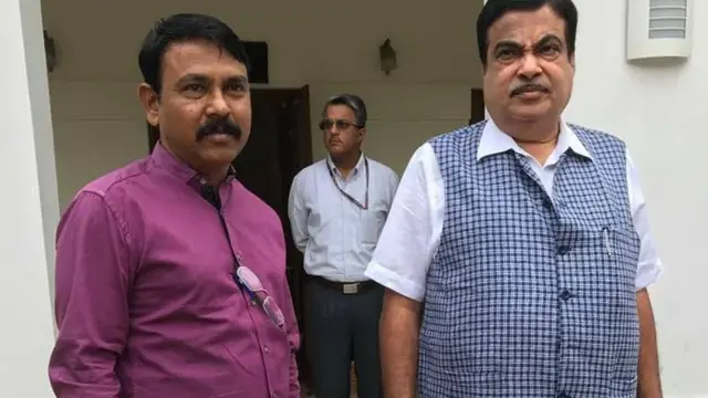 सुनील मेंढे आणि गडकरी