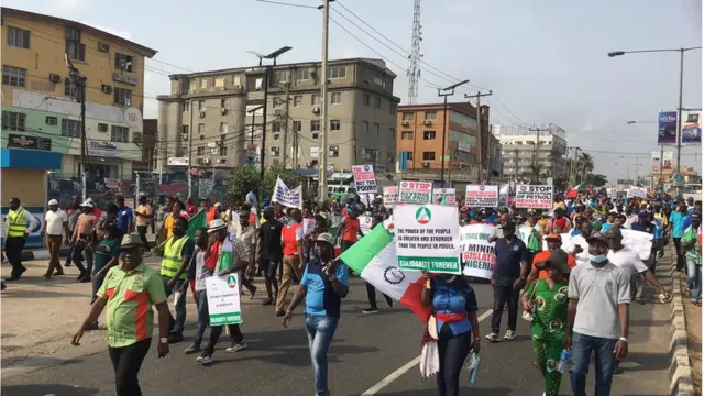 Ka anyị sị hụ ngagharịiwe NLC mere n'Abuja, Legọs, Abia, Anambra na Rivers