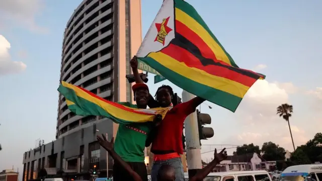 Celebrations in Harare