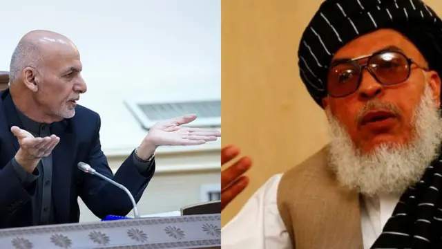 ښۍ خوا - شیر محمد عباس ستانکزی او محمد اشرف غني