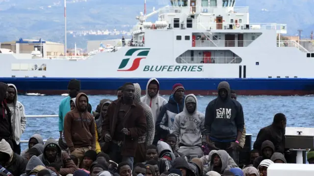 Refugiados no Mediterrâneo