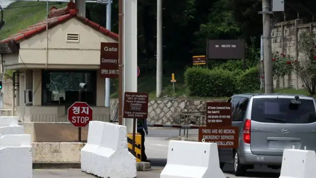 지난 5월 서울 용산구 주한미군기지