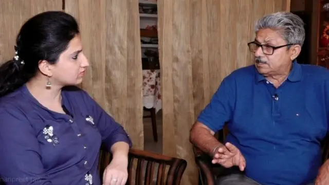 ਬੀਬੀਸੀ ਪੱਤਰਕਾਰ ਮਨਪ੍ਰੀਤ ਕੌਰ ਅਤੇ ਸੀਨੀਅਰ ਵਕੀਲ ਯੋਗਿੰਦਰ ਮੋਹਨ ਭਾਗੀਰਥ