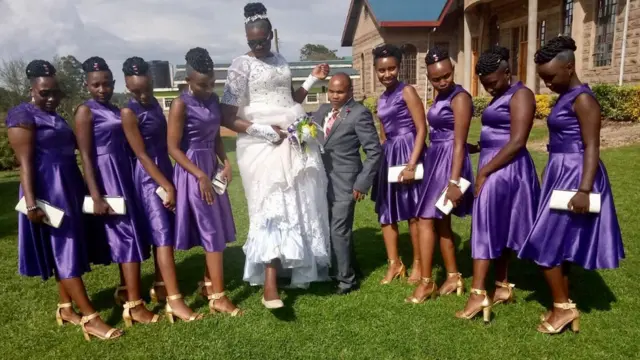 Lilian Wawira Gatimu na mumewe Ezekiel Mwangi Maina