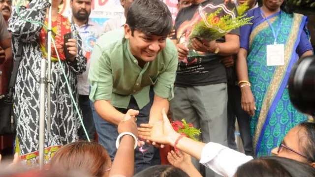 কানহাইয়া কুমার, অল ইন্ডিয়া স্টুডেন্ট ফেডারেশন, অল ইন্ডিয়া ইয়ুথ ফেডারেষর, লং মার্চ, ভারত, ২৩শে অগাস্ট, ২০১৭, কলকাতা