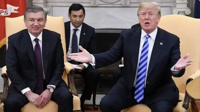 Мирзиёев ва Трамп