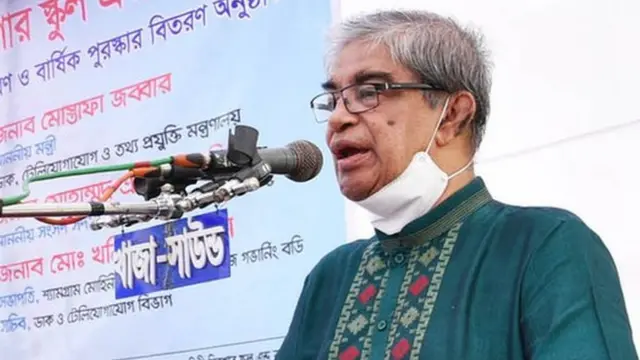 মন্ত্রী মোস্তফা জব্বার