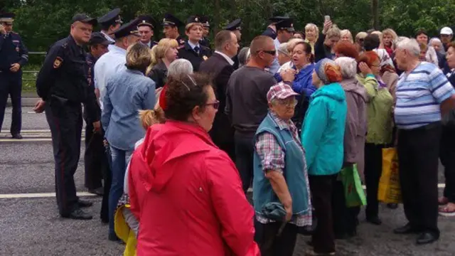 Жители Клина