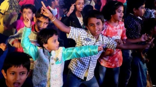 આ તસવીર ભારતનાં બેંગલુરુની છે.