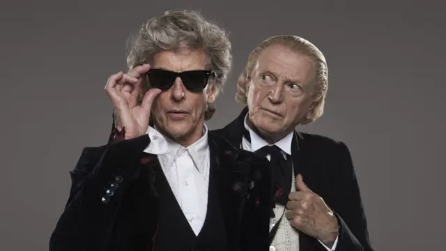 Питер Капальди и Дэвид Брэдли