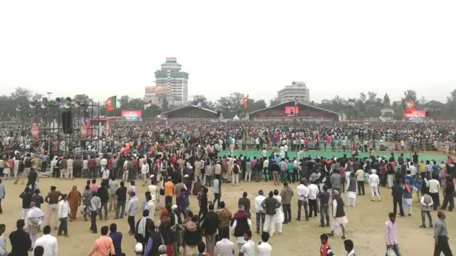 पटना में एनडीए की रैली