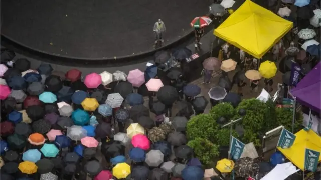 हांगकांग में प्रदर्शन