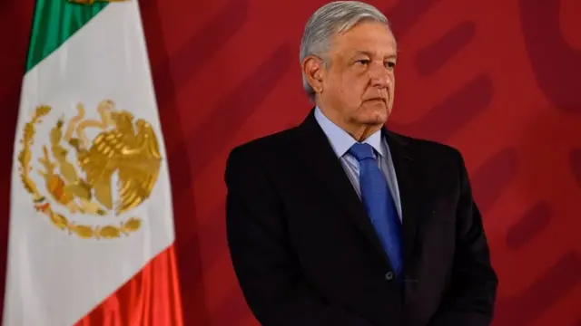 Presidente do México, Andrés Manuel López Obrador.