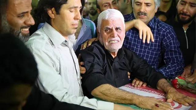 تشییع جنازه جواد تیموری