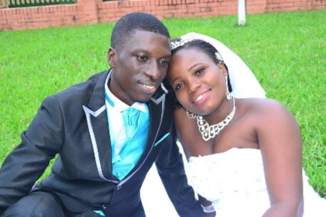 Prince Adu-Boahene and wife