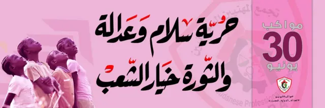 إعلان تجمع المهنيين السودانيين لحملة 30 يونيو