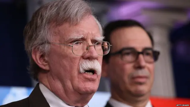 ਅਮਰੀਕਾ ਦੇ ਕੌਮੀ ਸੁਰੱਖਿਆ ਸਲਾਹਕਾਰ ਜੌਹਨ ਬੋਲਟਨ