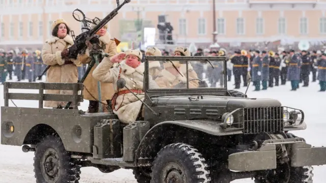 парад в Петербурге