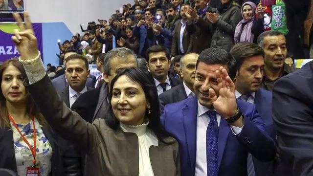 Figen Yüksekdağ ve Selahattin Demirtas