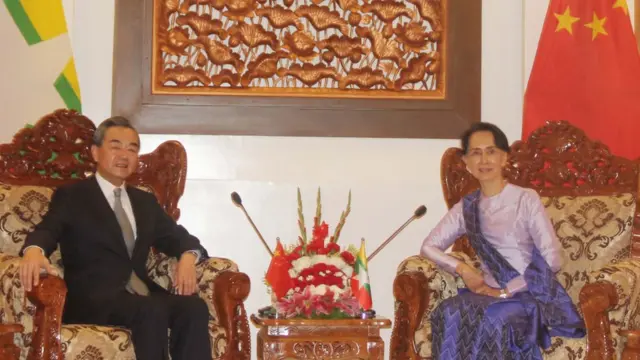 ၂၀၂၀ ခုနိုဝင်ဘာလ ၂၀ ရက်နေ့က မြန်မာနိုင်ငံကို တရုတ်နိုင်ငံခြားရေးဝန်ကြီးဝမ်းယီရောက်ရှိစဥ်