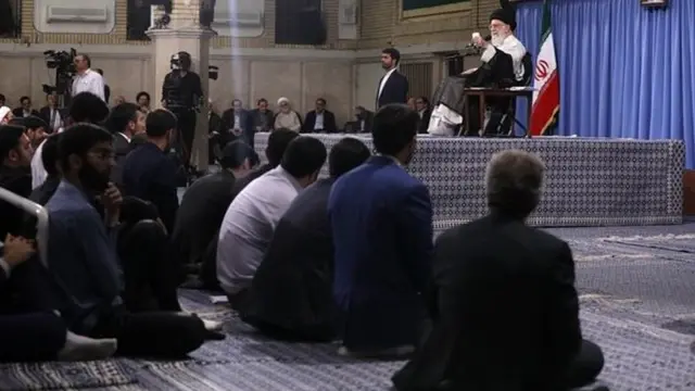 دیدار دانشجویان با رهبر