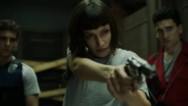 Escena de La Casa de Papel