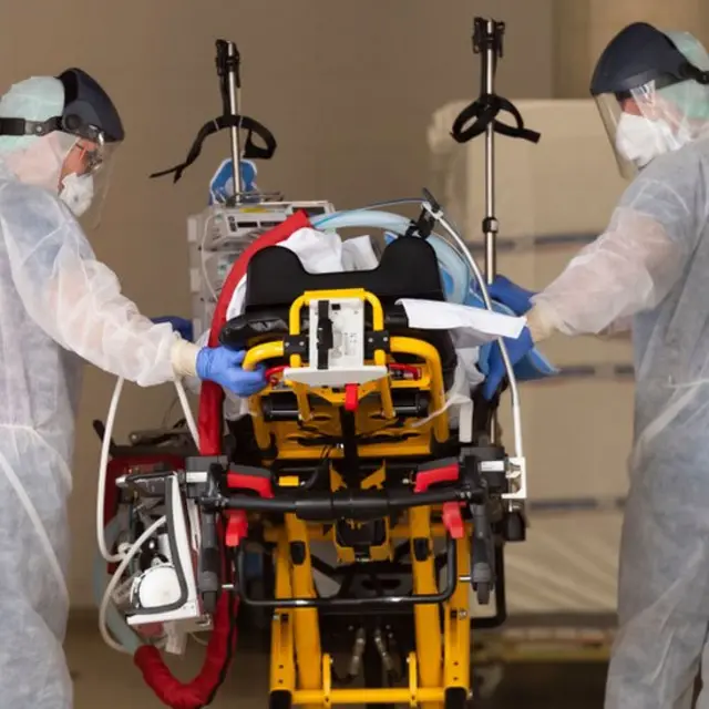 Пациент с коронавирусом в Германии