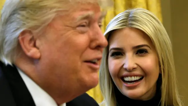 डोनल्ड ट्रंप, इवांका ट्रंप