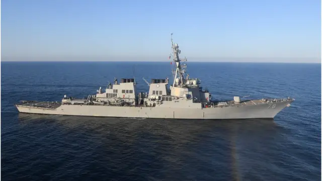 美国波特号驱逐舰