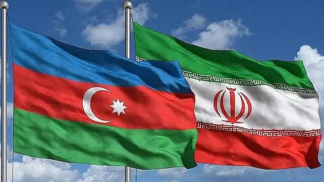 پرچم ایران و آذربایجان