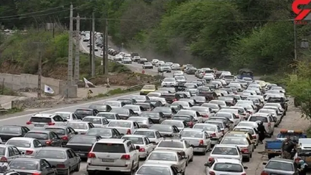 ترافیک در آزاد‌راه تهران - کرج