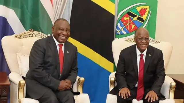 Ramaphosa na Magufuli