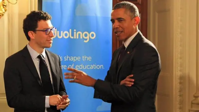 Luis von Ahn dan Obama