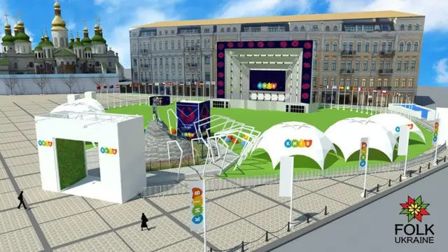 Фан-зона на Софіївській виглядатиме так
