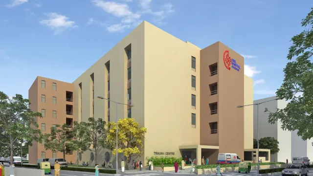 સિવિલ હોસ્પિટલની તસવીર