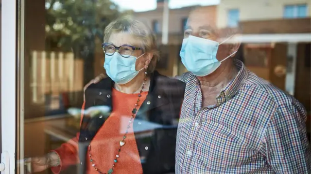 Un couple plus âgé