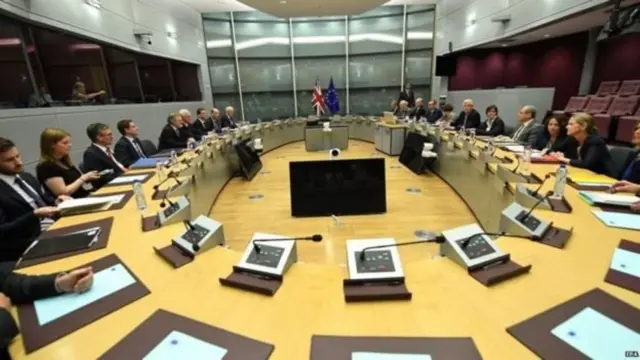 Wajumbe wa Uingereza na Umoja wa Ulaya katika mazungumzo ya BREXIT